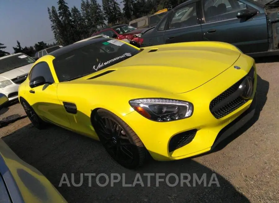 MERCEDES-BENZ AMG GT 2016 vin WDDYJ7JA8GA004016 from auto auction Iaai