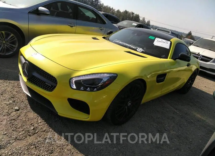 MERCEDES-BENZ AMG GT 2016 vin WDDYJ7JA8GA004016 from auto auction Iaai