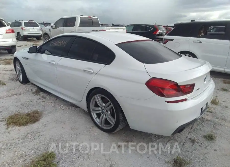 BMW 6 SERIES 2015 vin WBA6B8C57FD453122 from auto auction Iaai