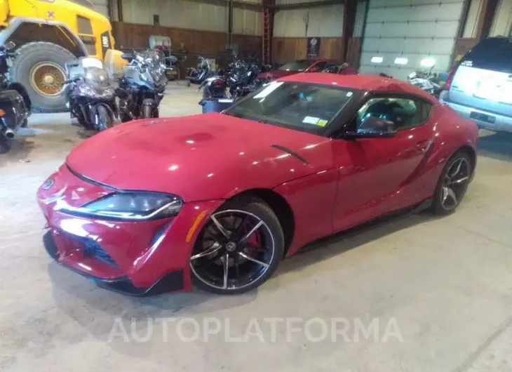 TOYOTA GR SUPRA 2020 vin WZ1DB4C02LW029503 from auto auction Iaai