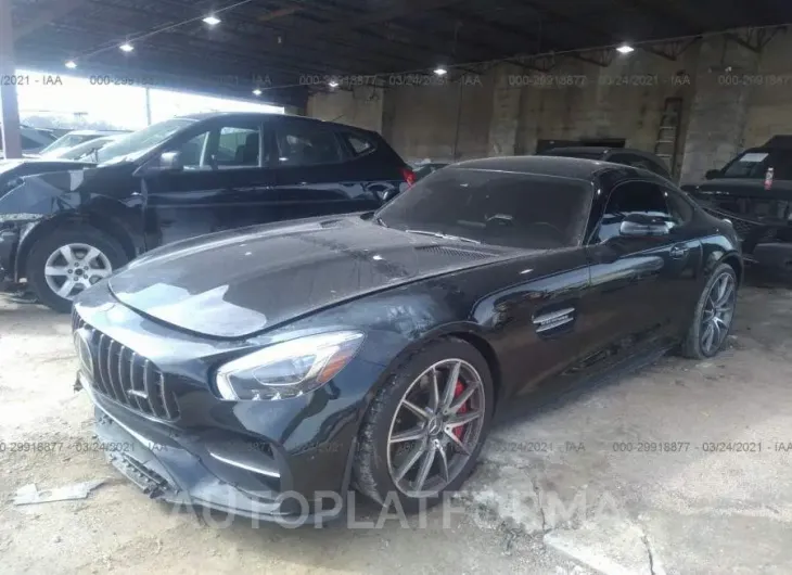 MERCEDES-BENZ AMG GT 2018 vin WDDYJ7JAXJA017566 from auto auction Iaai