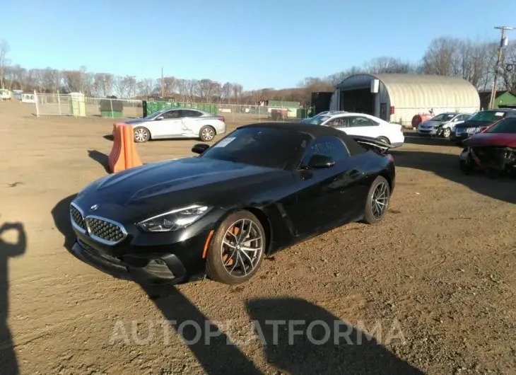 BMW Z4 2022 vin WBAHF3C08NWX39374 from auto auction Iaai