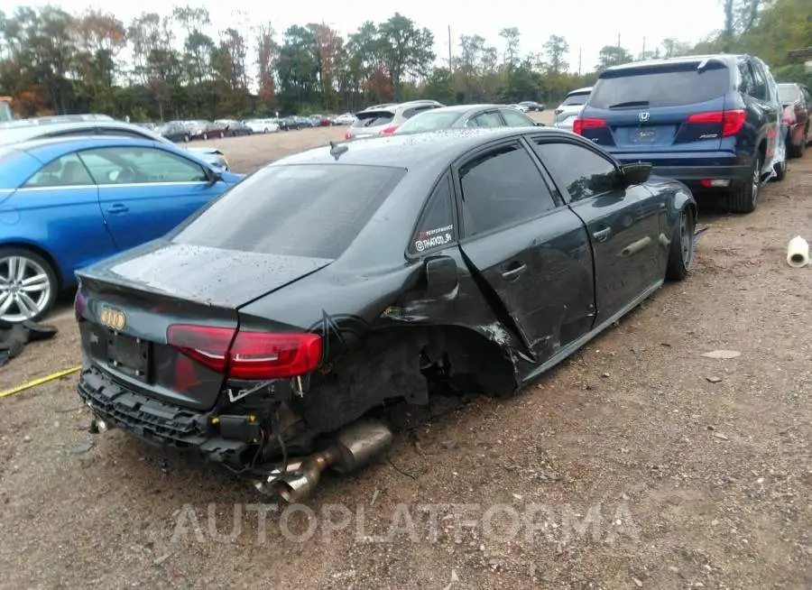 AUDI S4 2015 vin WAUBGAFL7FA127999 from auto auction Iaai