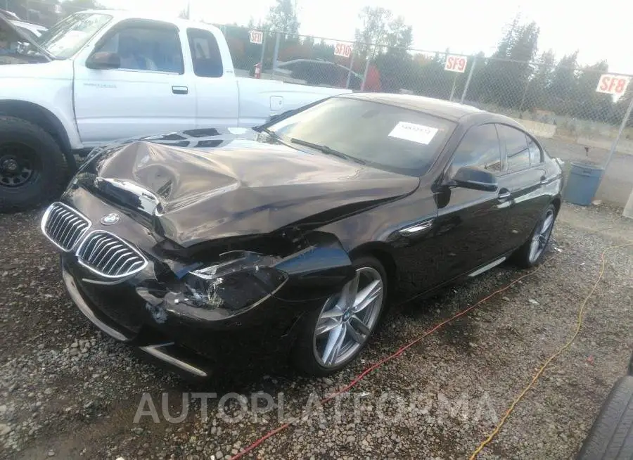 BMW 6 SERIES 2016 vin WBA6D0C55GG432345 from auto auction Iaai