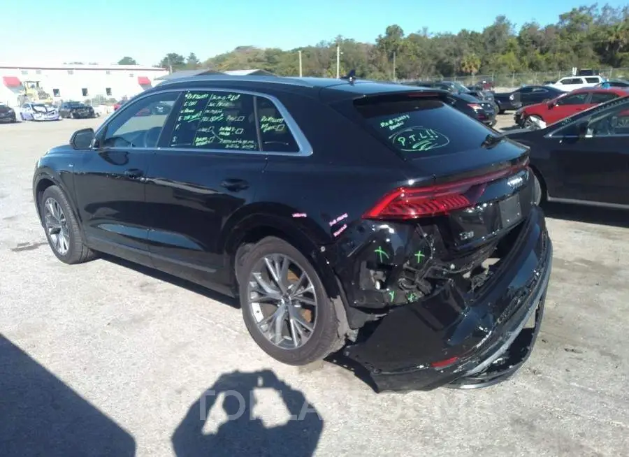 AUDI Q8 2021 vin WA1EVAF10MD033716 from auto auction Iaai