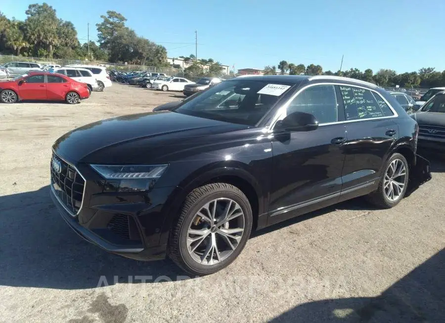 AUDI Q8 2021 vin WA1EVAF10MD033716 from auto auction Iaai