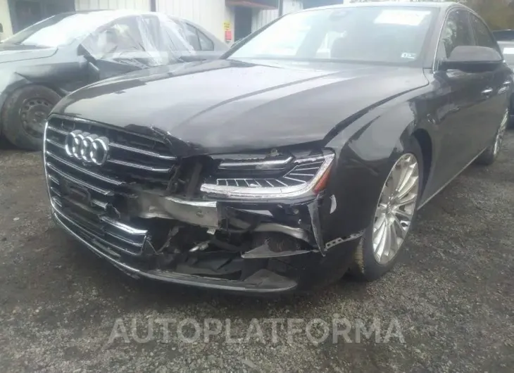 AUDI A8 2015 vin WAUJGAFD3FN010188 from auto auction Iaai