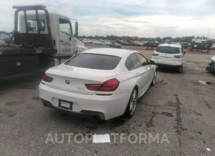 BMW 6 SERIES 2016 vin WBA6D0C55GD927517 from auto auction Iaai