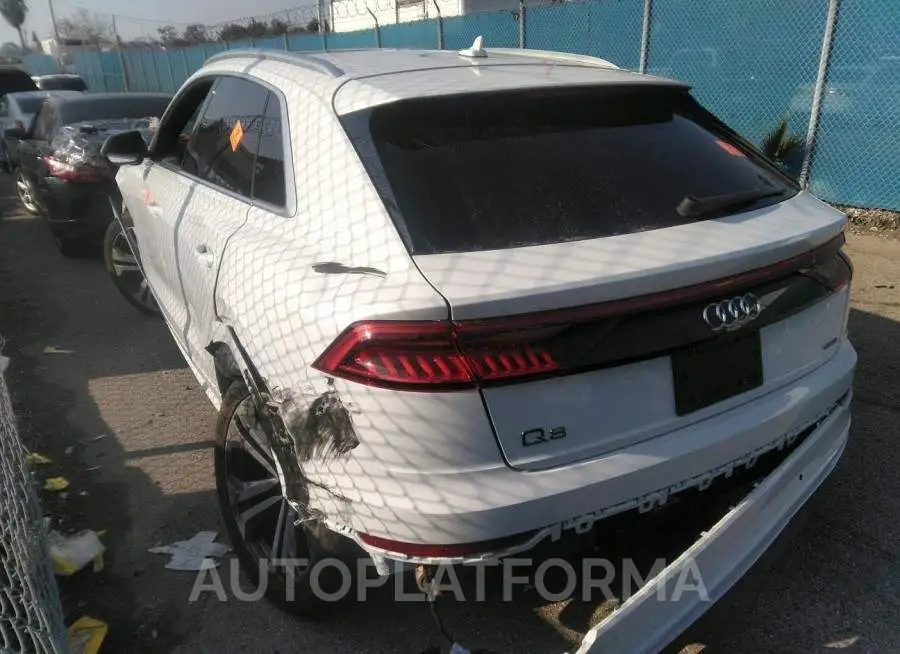 AUDI Q8 2019 vin WA1BVAF18KD046276 from auto auction Iaai