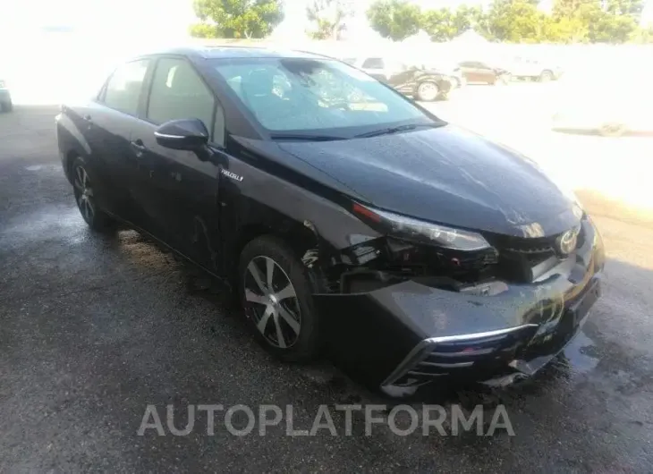 TOYOTA MIRAI 2020 vin JTDBVRBD5LA008124 from auto auction Iaai