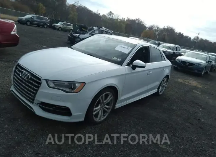 AUDI S3/A3 2015 vin WAUBFGFF6F1083686 from auto auction Iaai