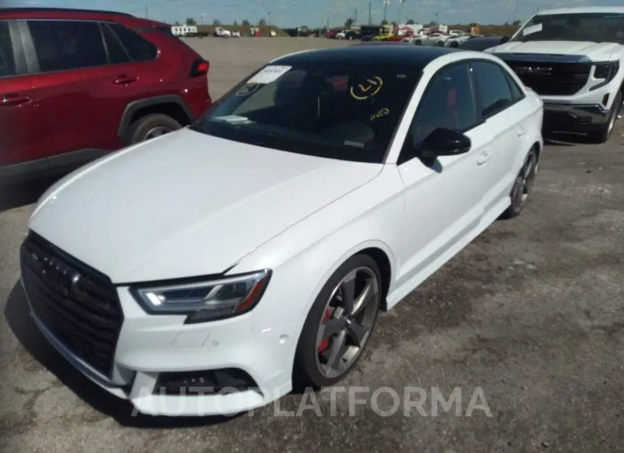 AUDI S3 2020 vin WAUE1GFFXLA074643 from auto auction Iaai