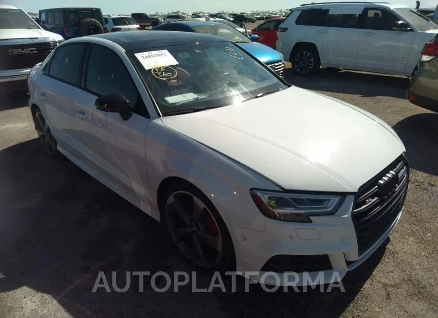 AUDI S3 2020 vin WAUE1GFFXLA074643 from auto auction Iaai