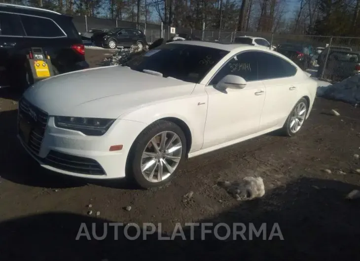 AUDI A7 2016 vin WAUWGAFC2GN006048 from auto auction Iaai