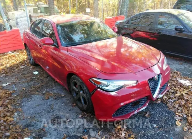 ALFA ROMEO GIULIA 2018 vin ZARFAEDN3J7578246 from auto auction Iaai