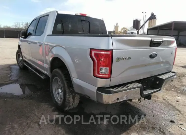 FORD F-150 2016 vin 1FTEW1EG9GKE55010 from auto auction Iaai