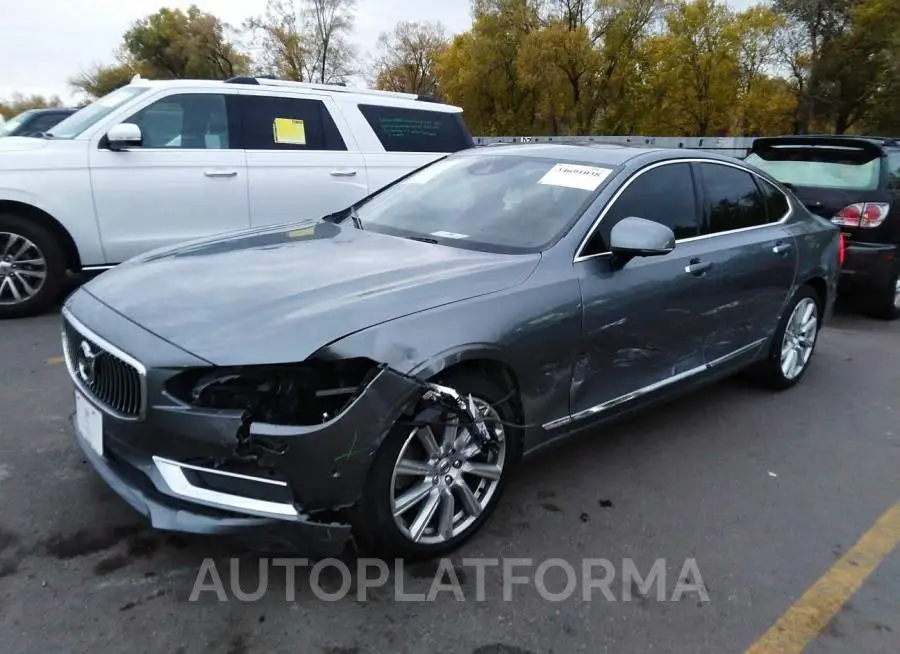 VOLVO S90 2017 vin YV1A22ML1H1014293 from auto auction Iaai