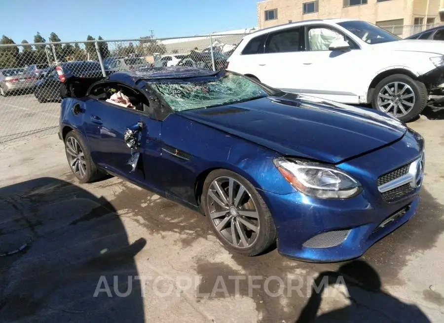 MERCEDES-BENZ SLC 2017 vin WDDPK3JA9HF127393 from auto auction Iaai