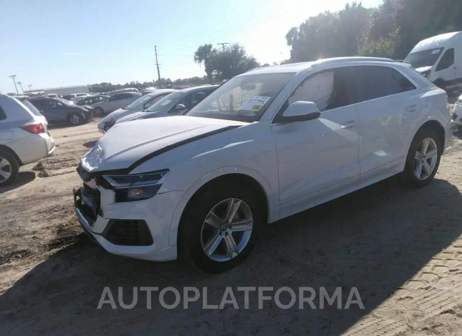 AUDI Q8 2019 vin WA1AVAF10KD010335 from auto auction Iaai