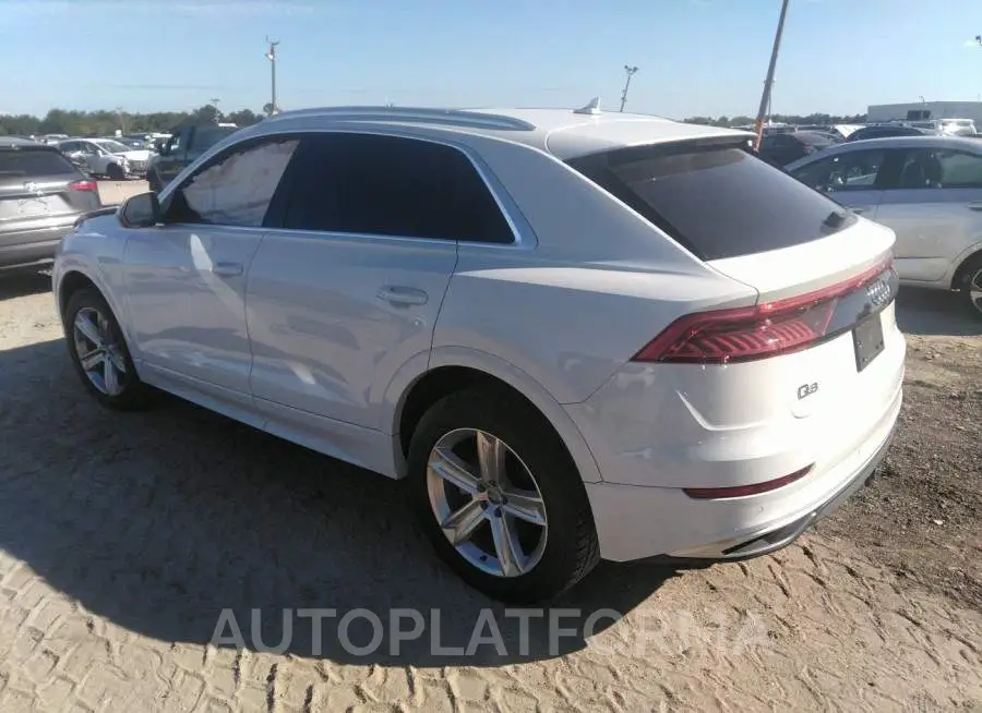 AUDI Q8 2019 vin WA1AVAF10KD010335 from auto auction Iaai