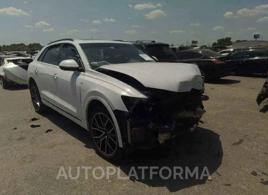 AUDI Q8 2020 vin WA1EVAF11LD022397 from auto auction Iaai