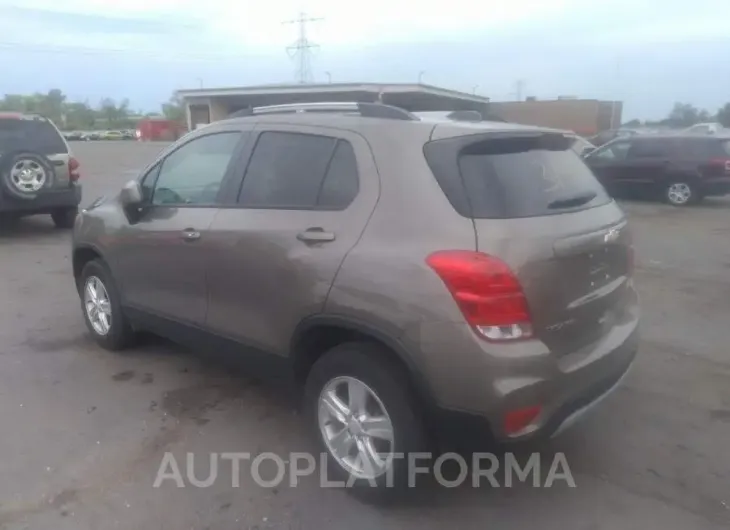 CHEVROLET TRAX 2021 vin KL7CJPSB5MB349566 from auto auction Iaai