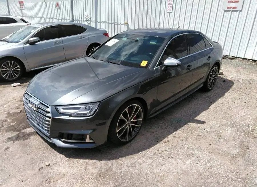 AUDI S4 2018 vin WAUC4AF49JA002517 from auto auction Iaai