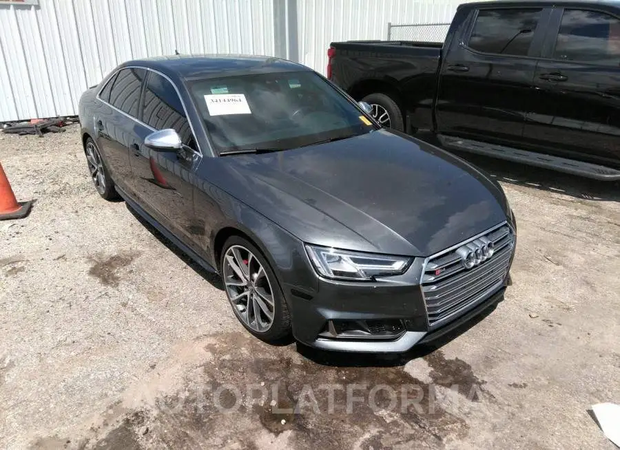 AUDI S4 2018 vin WAUC4AF49JA002517 from auto auction Iaai