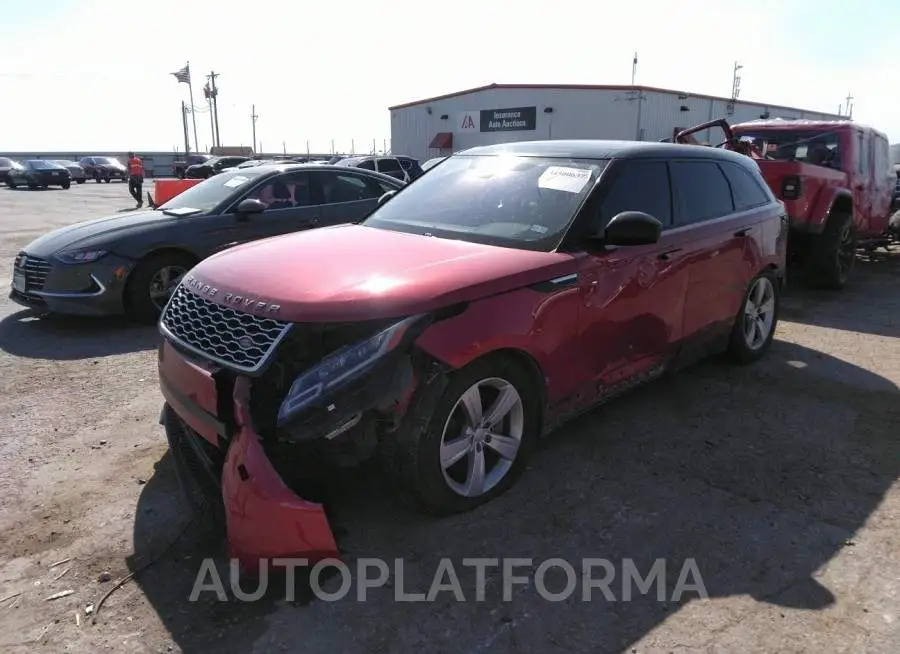 LAND ROVER RANGE ROVER VELAR 2018 vin SALYB2RV9JA719727 from auto auction Iaai