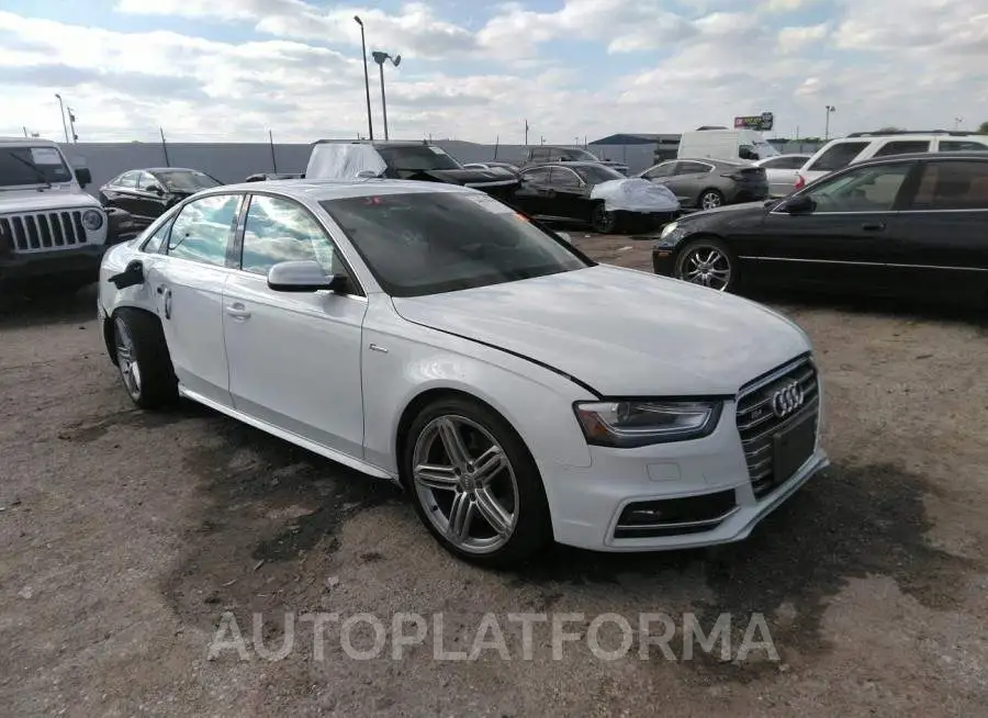 AUDI S4 2016 vin WAUBGAFL0GA002859 from auto auction Iaai