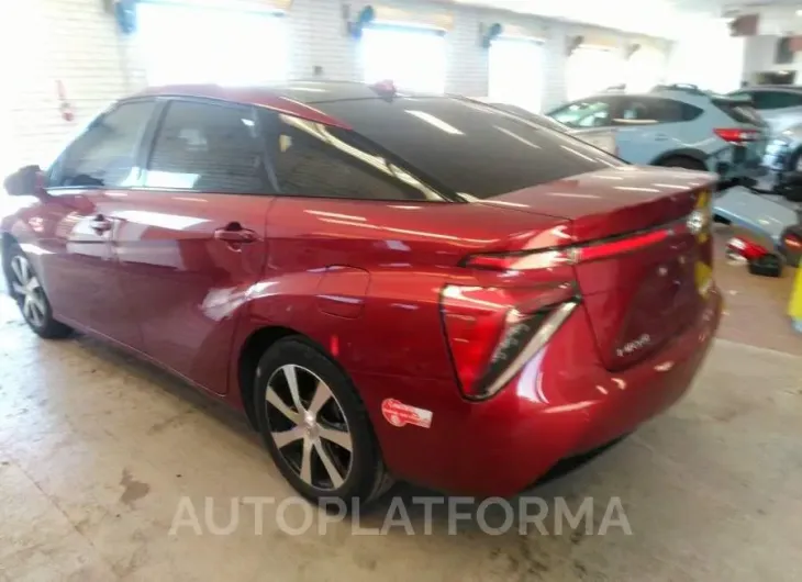 TOYOTA MIRAI 2017 vin JTDBVRBD2HA002871 from auto auction Iaai