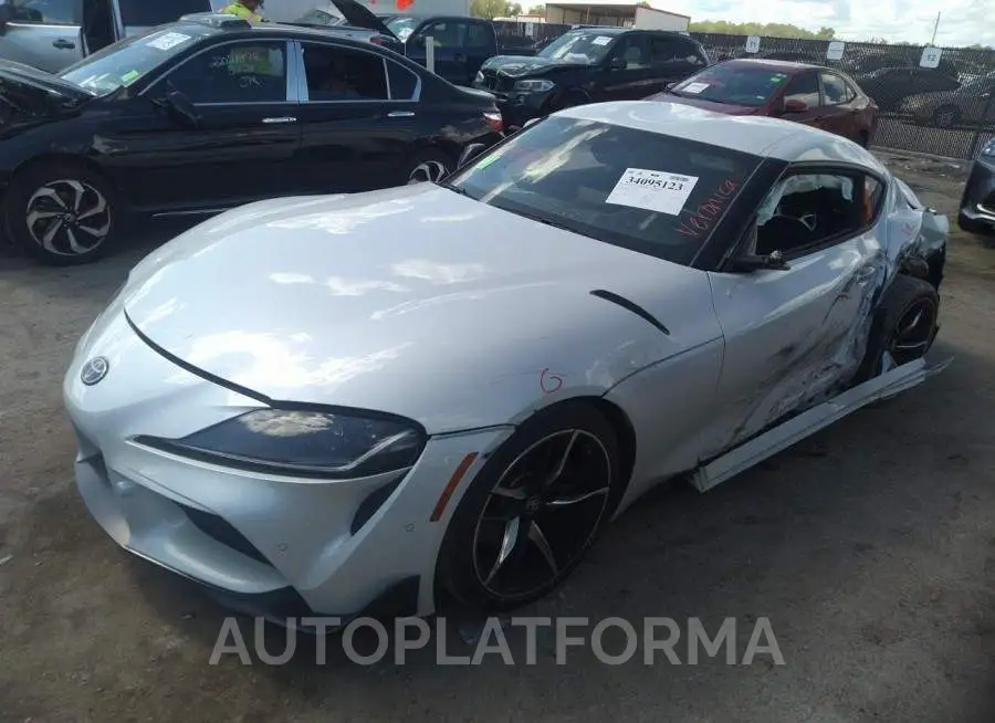 TOYOTA GR SUPRA 2020 vin WZ1DB4C02LW032627 from auto auction Iaai