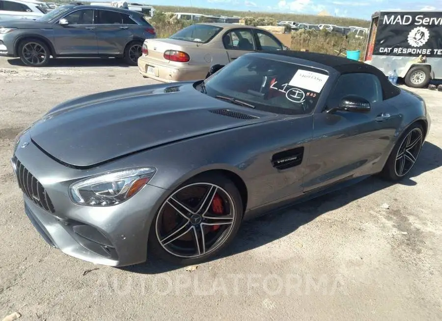 MERCEDES-BENZ AMG GT 2018 vin WDDYK8AA8JA015933 from auto auction Iaai