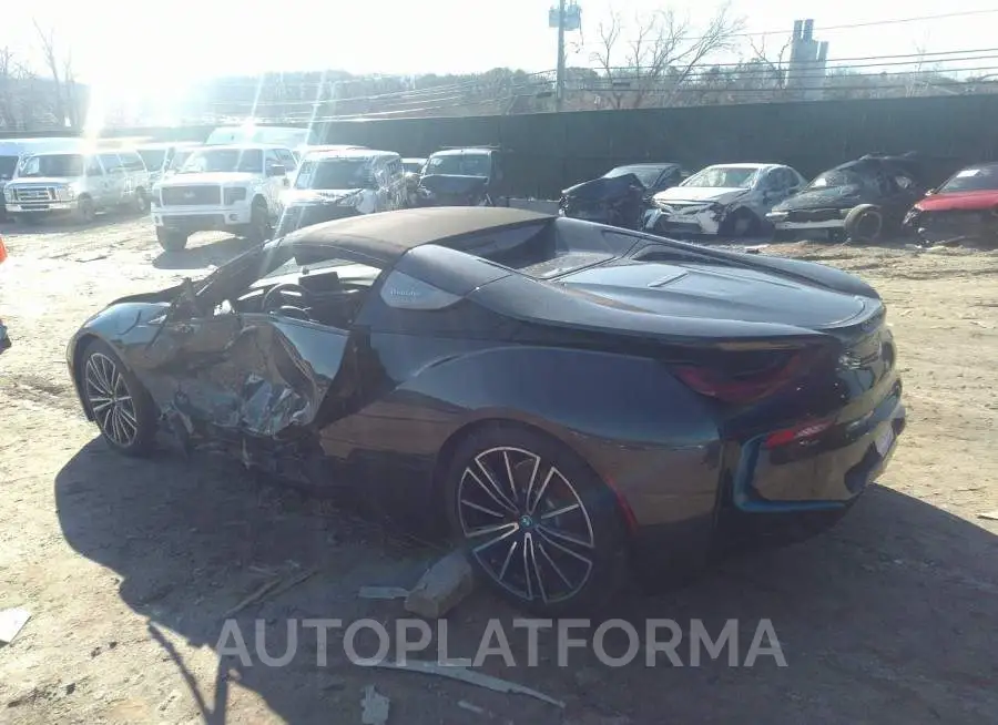 BMW I8 2019 vin WBY2Z6C54K7E29033 from auto auction Iaai