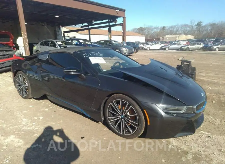 BMW I8 2019 vin WBY2Z6C54K7E29033 from auto auction Iaai