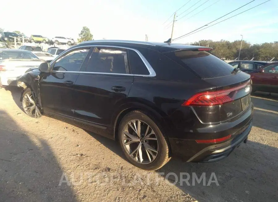 AUDI Q8 2021 vin WA1EVAF11MD019503 from auto auction Iaai