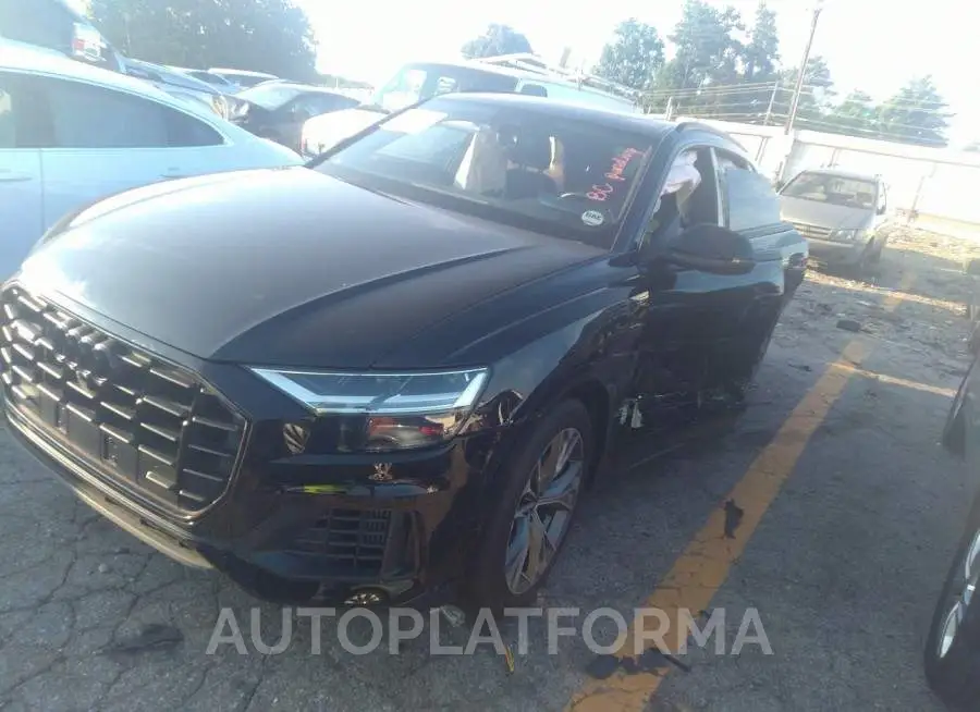 AUDI Q8 2021 vin WA1AVAF19MD030733 from auto auction Iaai