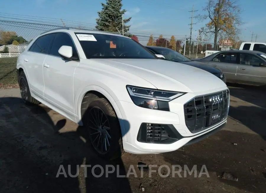 AUDI Q8 2019 vin WA1AVAF10KD010660 from auto auction Iaai