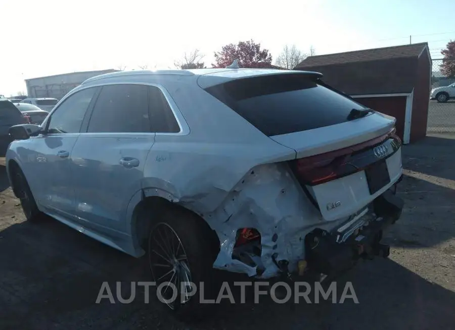 AUDI Q8 2019 vin WA1AVAF10KD010660 from auto auction Iaai