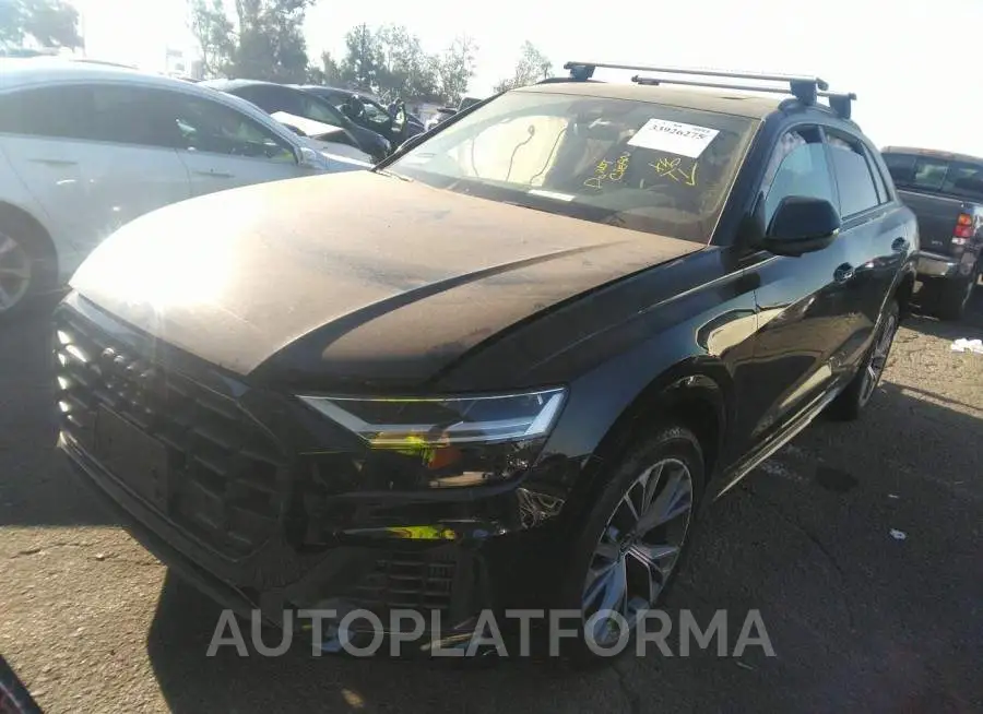 AUDI Q8 2021 vin WA1AVAF11MD020794 from auto auction Iaai