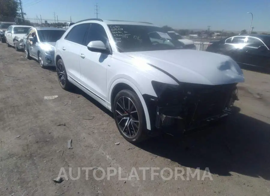 AUDI Q8 2021 vin WA1EVAF19MD017532 from auto auction Iaai