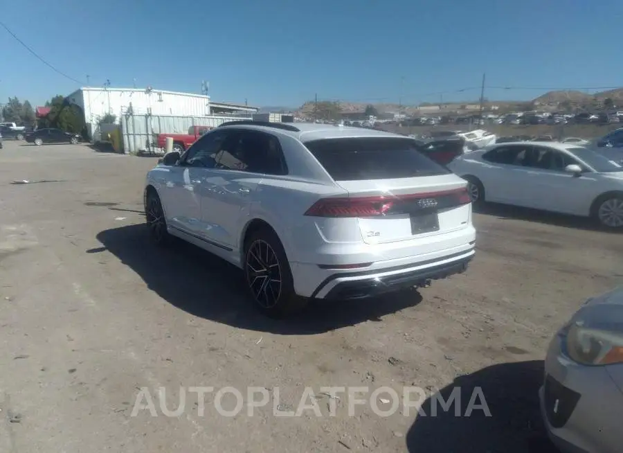 AUDI Q8 2021 vin WA1EVAF19MD017532 from auto auction Iaai