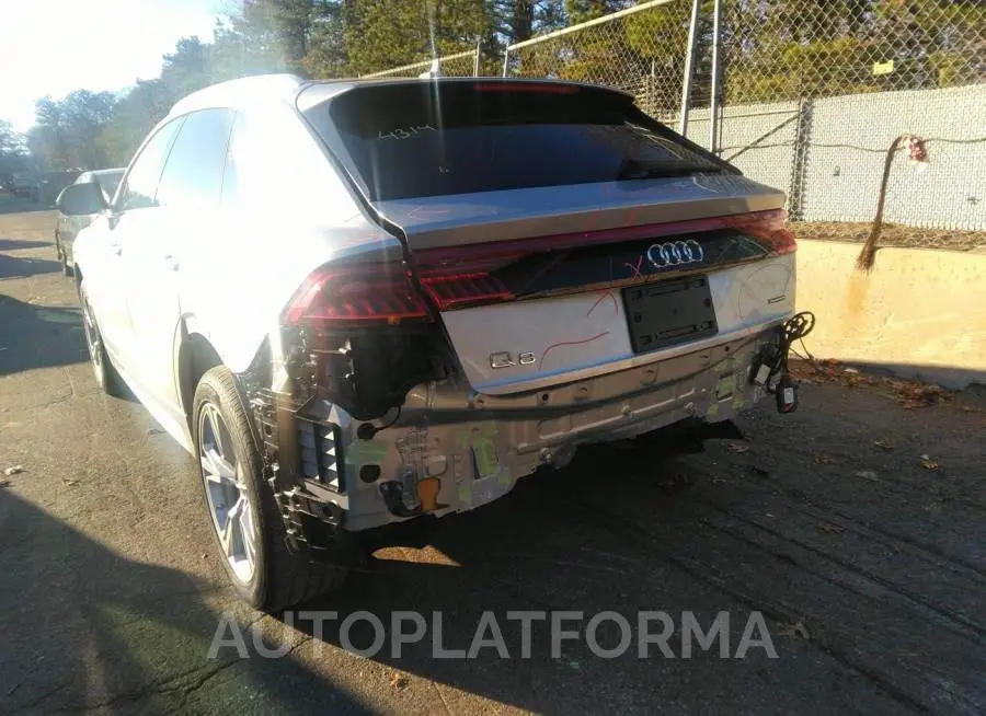 AUDI Q8 2022 vin WA1AVBF17ND020547 from auto auction Iaai