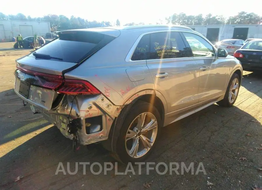 AUDI Q8 2022 vin WA1AVBF17ND020547 from auto auction Iaai