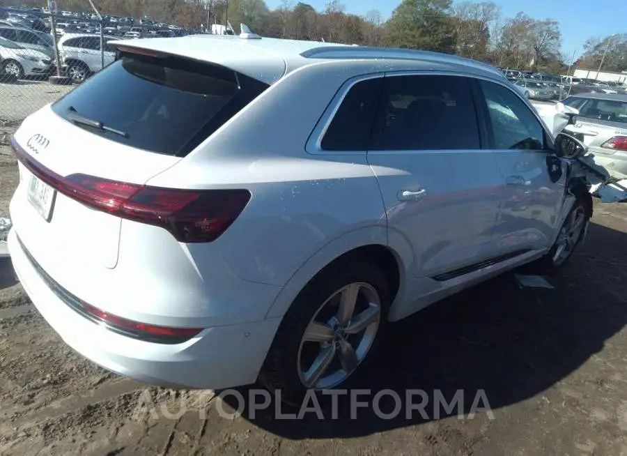 AUDI E-TRON 2019 vin WA1LAAGE9KB022324 from auto auction Iaai