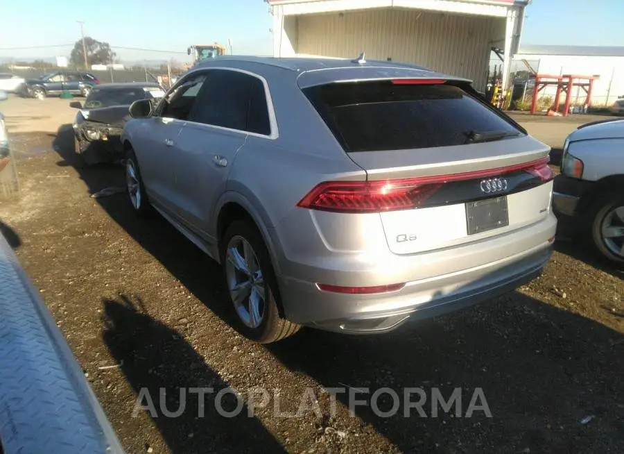 AUDI Q8 2022 vin WA1BVBF10ND013718 from auto auction Iaai