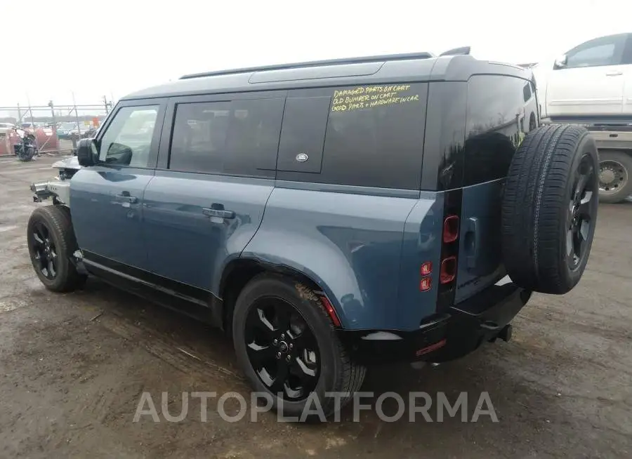 LAND ROVER DEFENDER 2022 vin SALE27RU5N2079667 from auto auction Iaai