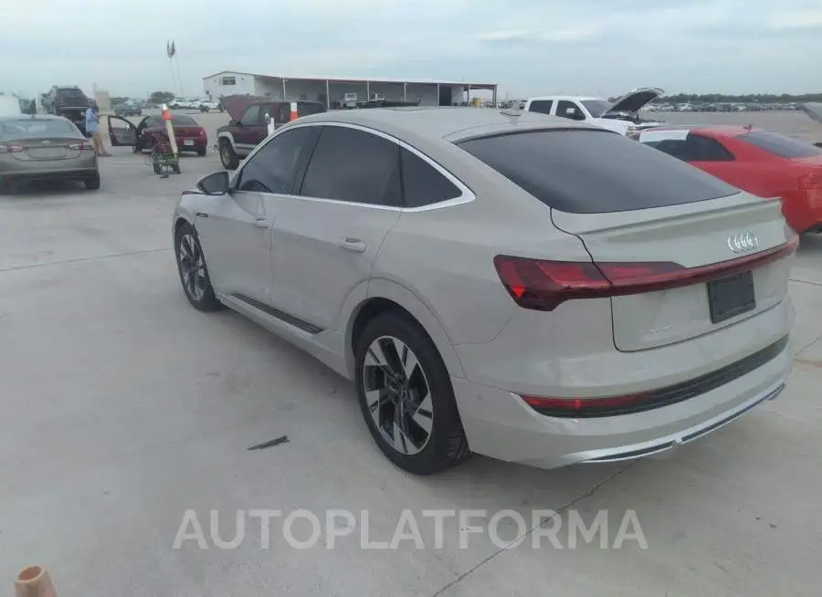 AUDI E-TRON SPORTBACK 2022 vin WA13AAGE4NB036913 from auto auction Iaai