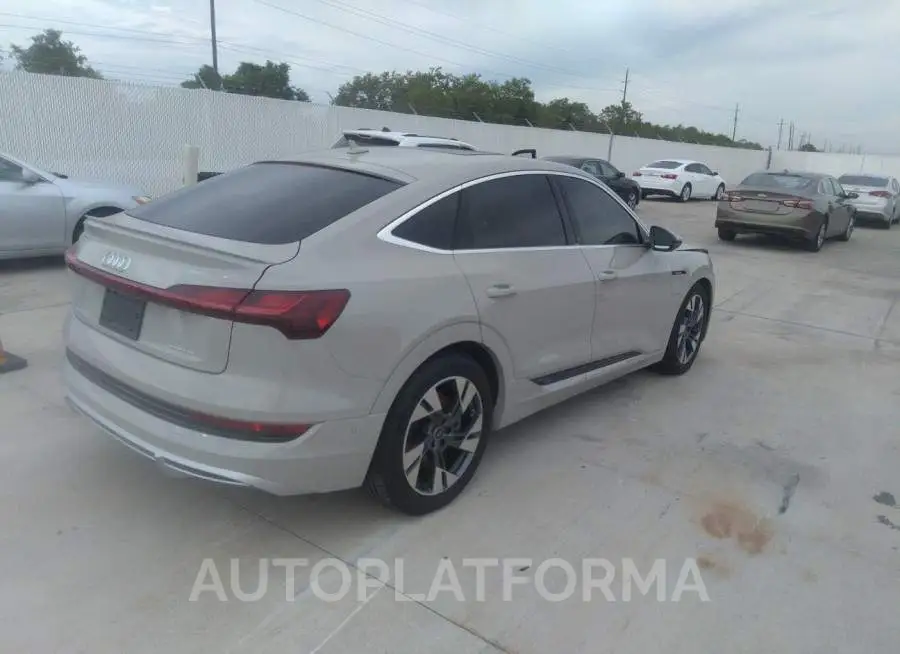 AUDI E-TRON SPORTBACK 2022 vin WA13AAGE4NB036913 from auto auction Iaai