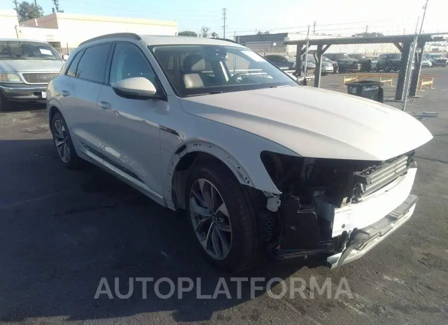 AUDI E-TRON 2021 vin WA1LAAGEXMB041113 from auto auction Iaai